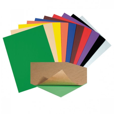 Creativity Street WonderFoam Peel And Stick Sheets, Assorted, 9 x 12, PK20 PAC4309